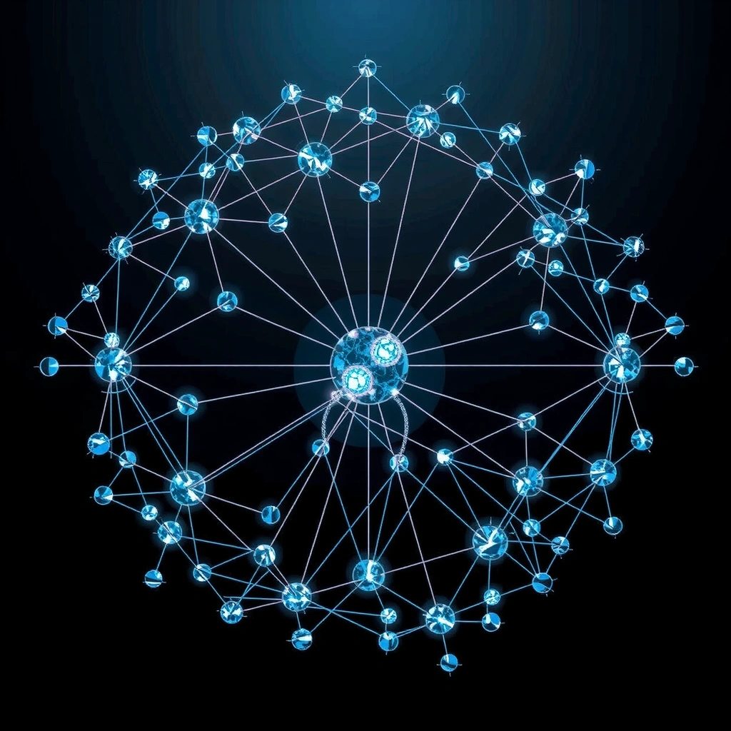 AI node graph editor