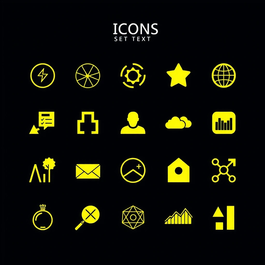 UI icon set